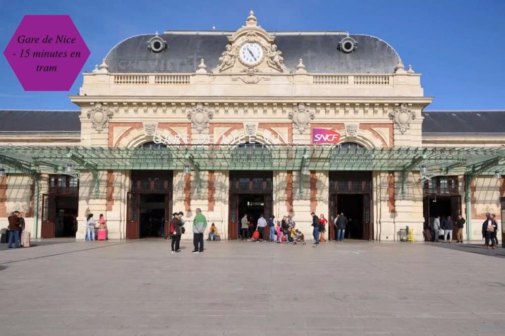 Studio - 1 Minute De La Plage Et De La Promenade Des Anglais Nice Exterior photo