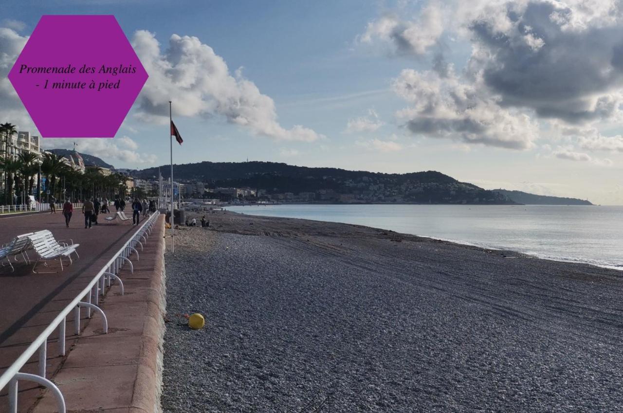 Studio - 1 Minute De La Plage Et De La Promenade Des Anglais Nice Exterior photo